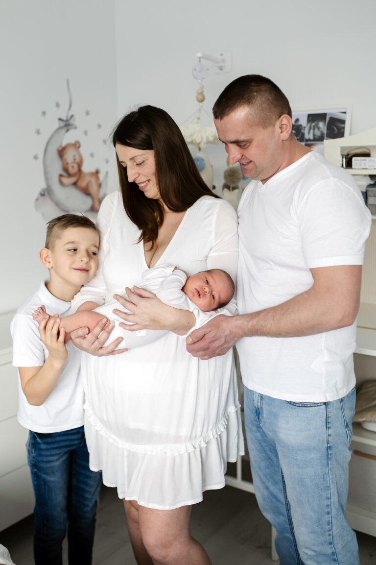 Sesja niemowlęca w Waszym domu