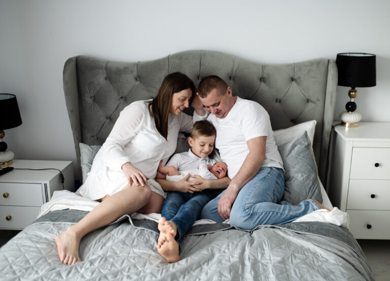 Sesja niemowlęca w Waszym domu